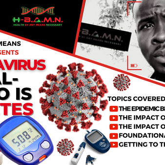 Coronavirus is REAL, BUT so is DIABETES... Let's talk!